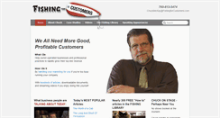 Desktop Screenshot of fishingforcustomers.com